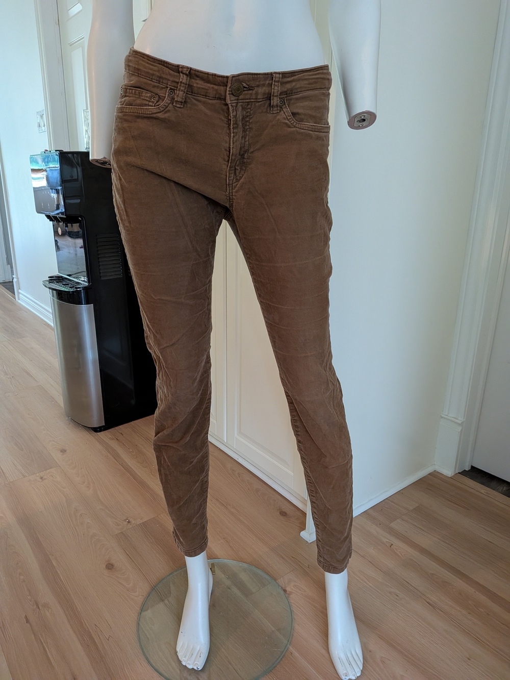 H&M Brown Slim Ankle Jeans